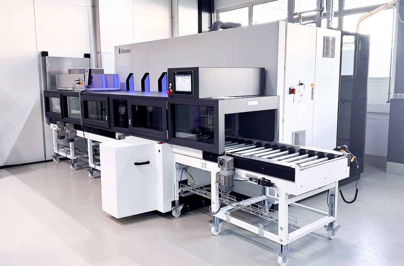 Hochleistungs-Reinigungsmaschine für Präzisionsbauteile